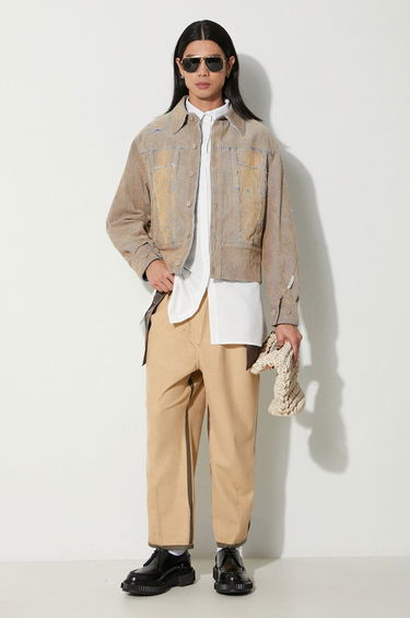 Jakna ADER ERROR Corduroy Trucker Jacket Bež | BMADFWJK1603, 1