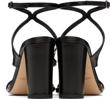 Modni dodatki Jimmy Choo Jimmy Choo Azie 85 Heeled Sandals Črna | AZIE 85, 1