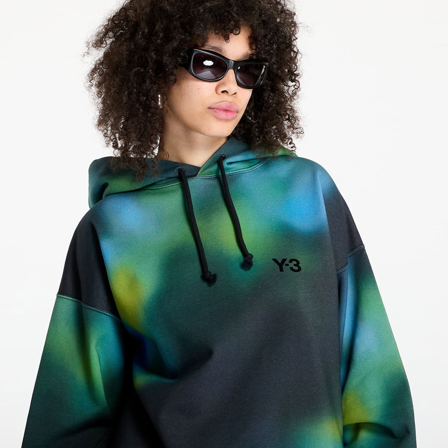 Pulover Y-3 Y-3 AOP Terry Hoodie Večbarvna | JL8306, 1