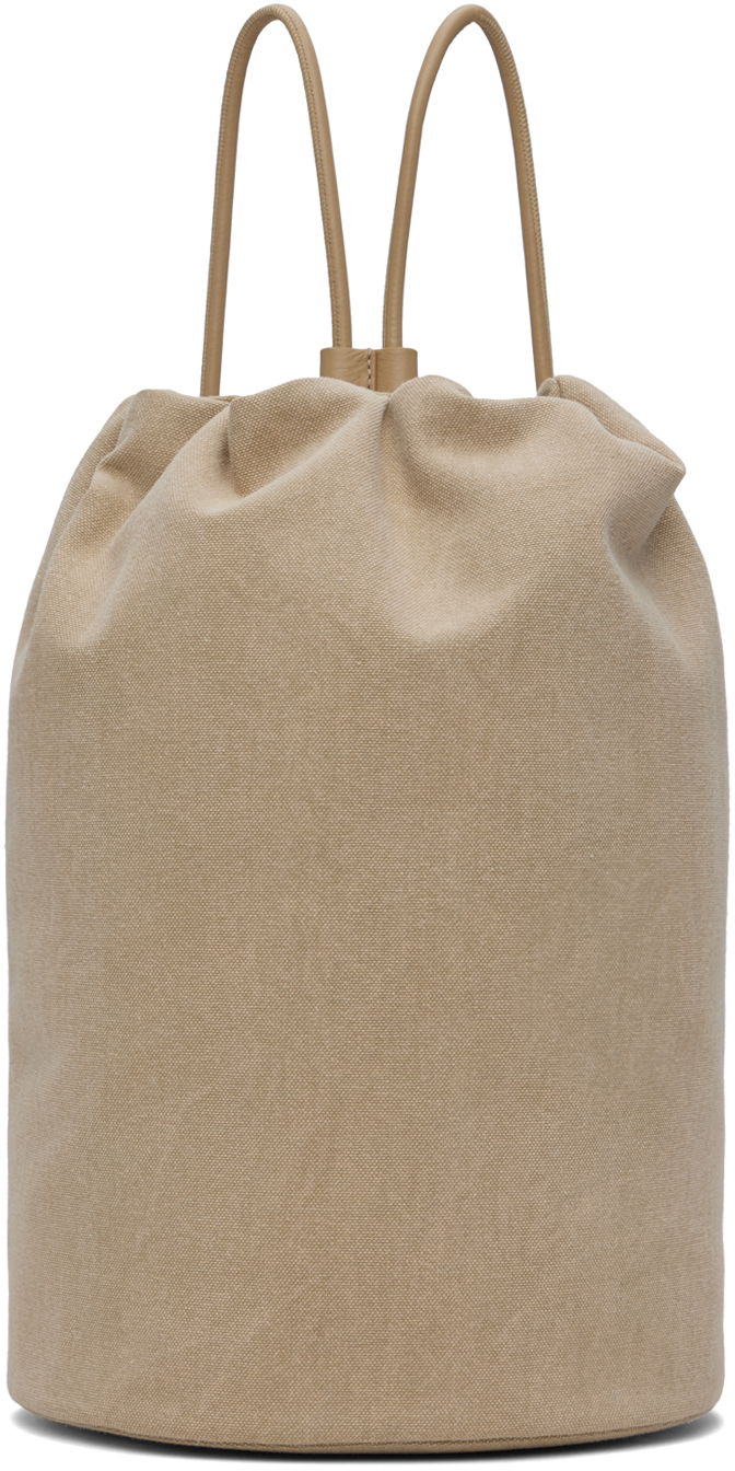 Tote bag The Row Canvas Backpack Bež | W1296M-W763