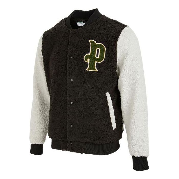 Bomber jakna Puma Sherpa Baseball Jacket Črna | 536182-05