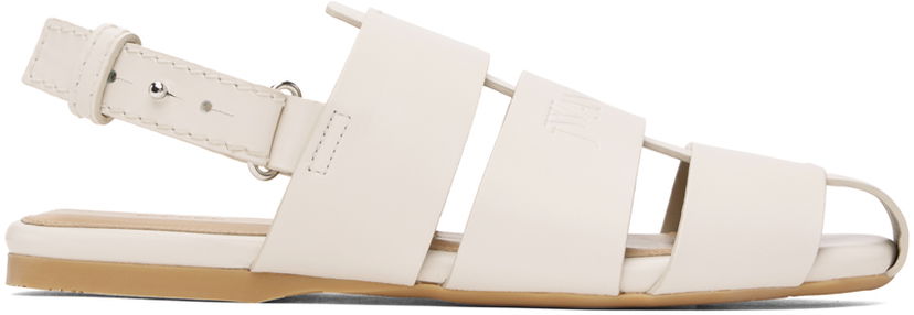 Modni dodatki JW Anderson JW Anderson Fisherman Sandals Bela | ANW42215A