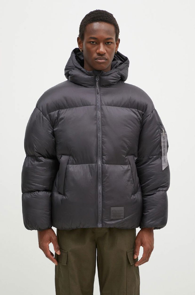 Puhovka Alpha Industries Cloud Puffer Bomber Jacket Črna | 148130