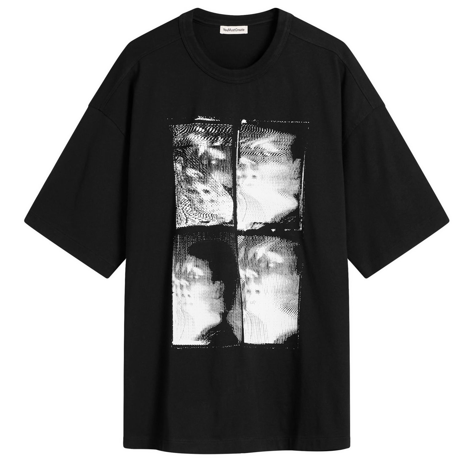 Majica YMC YMC Triple Faces T-Shirt, Size Small Črna | P6ZAD-01, 1