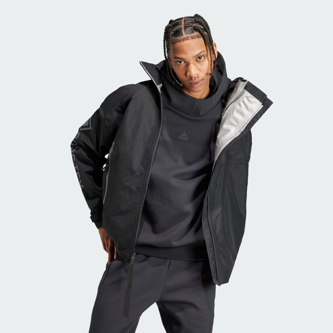 Jakna adidas Performance MYSHELTER GORE-TEX JACKET Črna | HZ8486, 0
