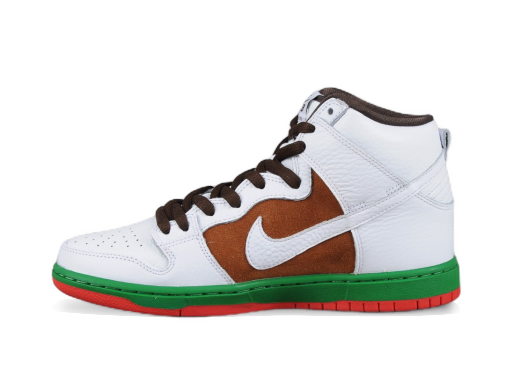 Skateboarding Nike SB Dunk High Premium Bela | 313171-201