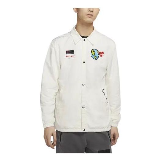 Jakna Jordan Russell Westbrook x Jordan Why Not? Men's Jacket Bela | CW4268-100