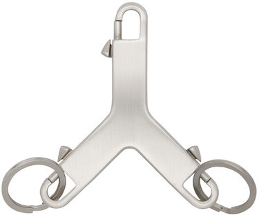 Obeski za ključe Rick Owens Silver Cerberus Keychain Kovinski | RA02D0594 MET, 0
