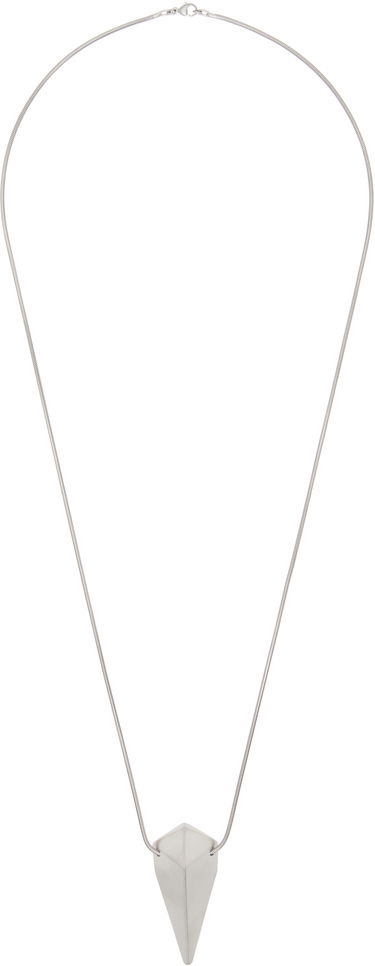 Ogrlica Rick Owens Rick Owens Hollywood Pyramid Charm Necklace Kovinski | RJ0000091 MMT, 0