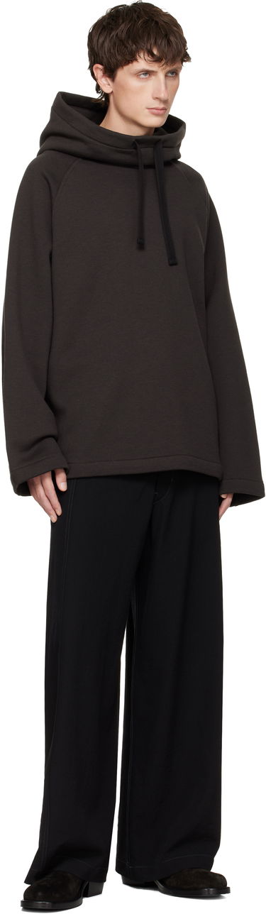 Pulover LEMAIRE Lemaire Hooded Top Rjava | TO1453 LJ1047, 3