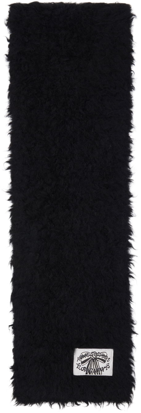 Šala Acne Studios Acne Studios Fluffy Scarf Črna | CA0346-
