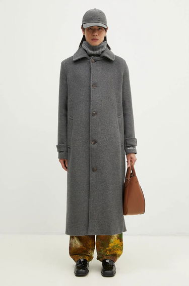 Plašči Fiorucci Fiorucci Wool Coat Siva | U01FMOCO244WO01GY01, 6