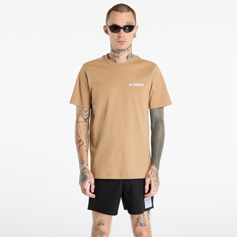 Majica adidas Performance Terrex Graphic T-Shirt Bež | JX3853