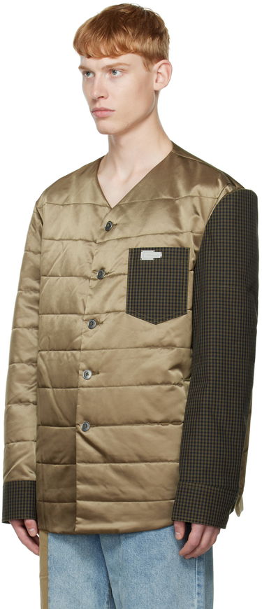 Jakna Feng Chen Wang Feng Chen Wang Layered Jacket Rjava | FMF14JK22, 3