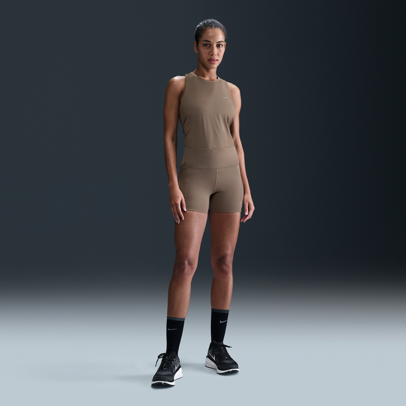 Kombinezon Nike Swift High-Waisted Running Shorts with Pockets Rjava | HJ2258-233