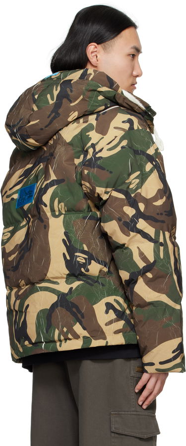 Puhovka AAPE by A Bathing Ape AAPE by A Bathing Ape Moonface Camo Hooded Down Jacket Večbarvna | AAPDNM7665XANGRR, 2