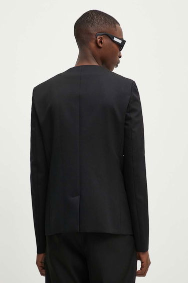 Plašči HELIOT EMIL Black Cutout Wool Blazer Črna | PREAW24.M.04.042.BLK01, 4