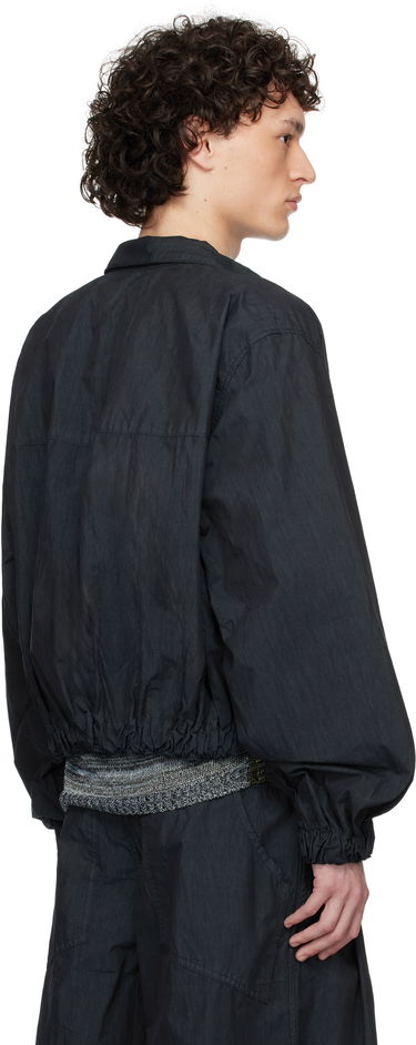 Bomber jakna Eckhaus Latta Eckhaus Latta Flight Jacket Črna | 1227-EL-PS25-A - ANTHRACITE, 2