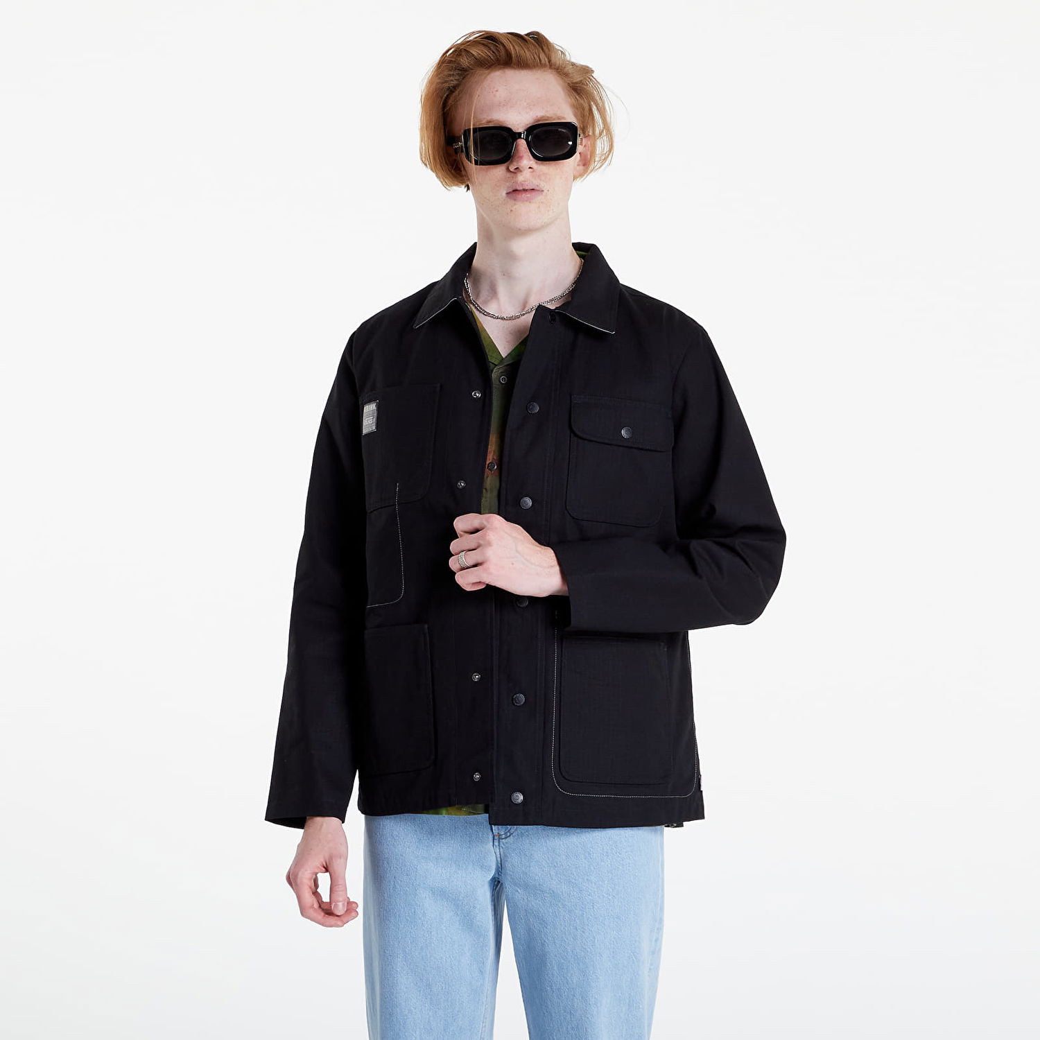 Jakna Vans Vault x Krink Drill Chore Coat Črna | VN0A5KFHBLK1, 1