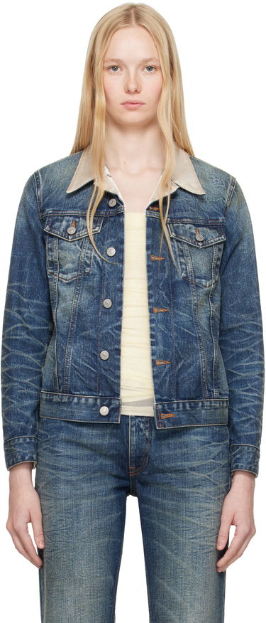 Jakna Maison Margiela MM6 Maison Margiela Sports Denim Jacket Modra | S62AN0141 M30016, 0