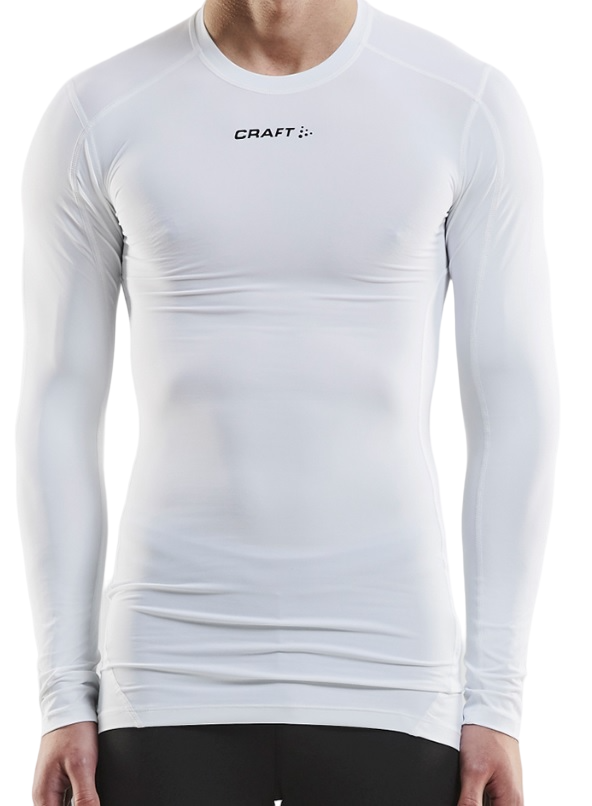 Majica Craft Craft Pro Control Compression Long Sleeve Tee Bela | 1906856-900000