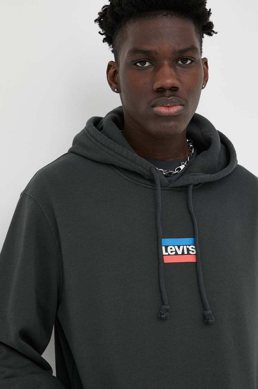 Pulover Levi's ® Hoodie Črna | 38424.0058, 0
