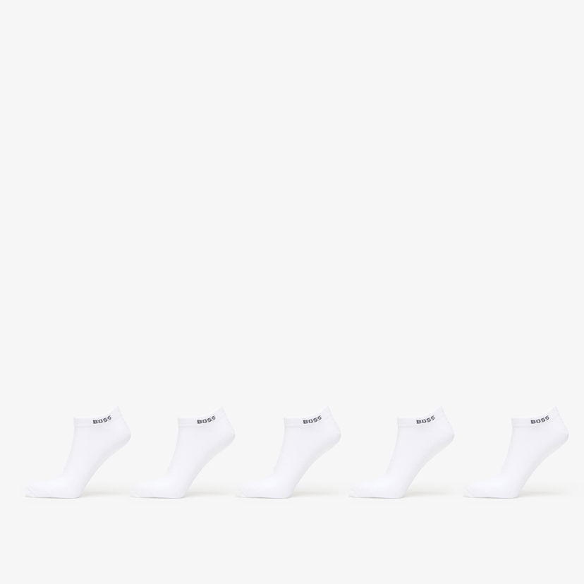 Nogavice BOSS Hugo Men-H-5-Pack As Uni Cc Socks White Bela | 50493197-100