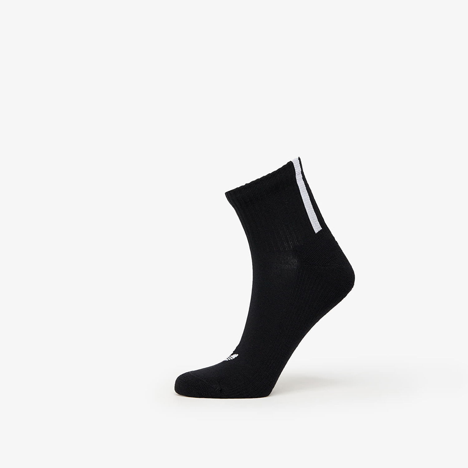 Nogavice adidas Performance Quarter 3 Back Stripes Socks - 3 Pairs Črna | JV7426, 1