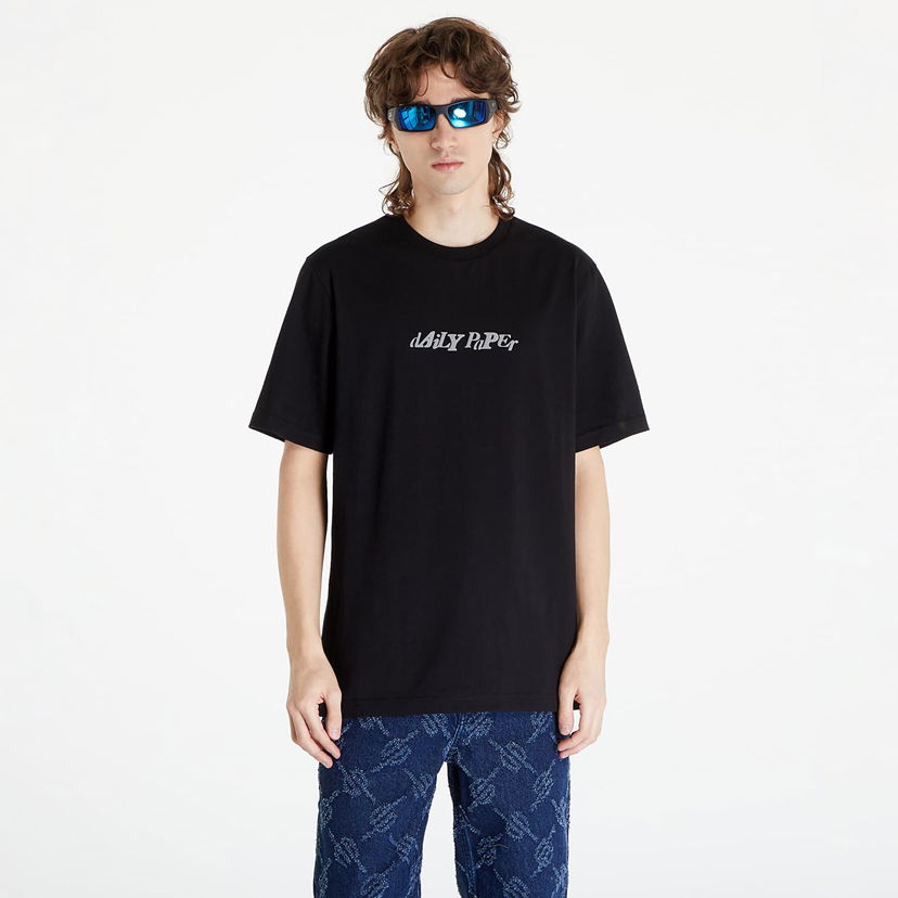 Majica DAILY PAPER Unified Type Short Sleeve T-Shirt Črna | 2411117