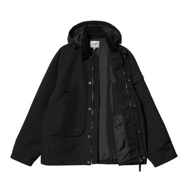 Parka Carhartt WIP Clarton Hooded Workwear Jacket Črna | I033871_8, 8
