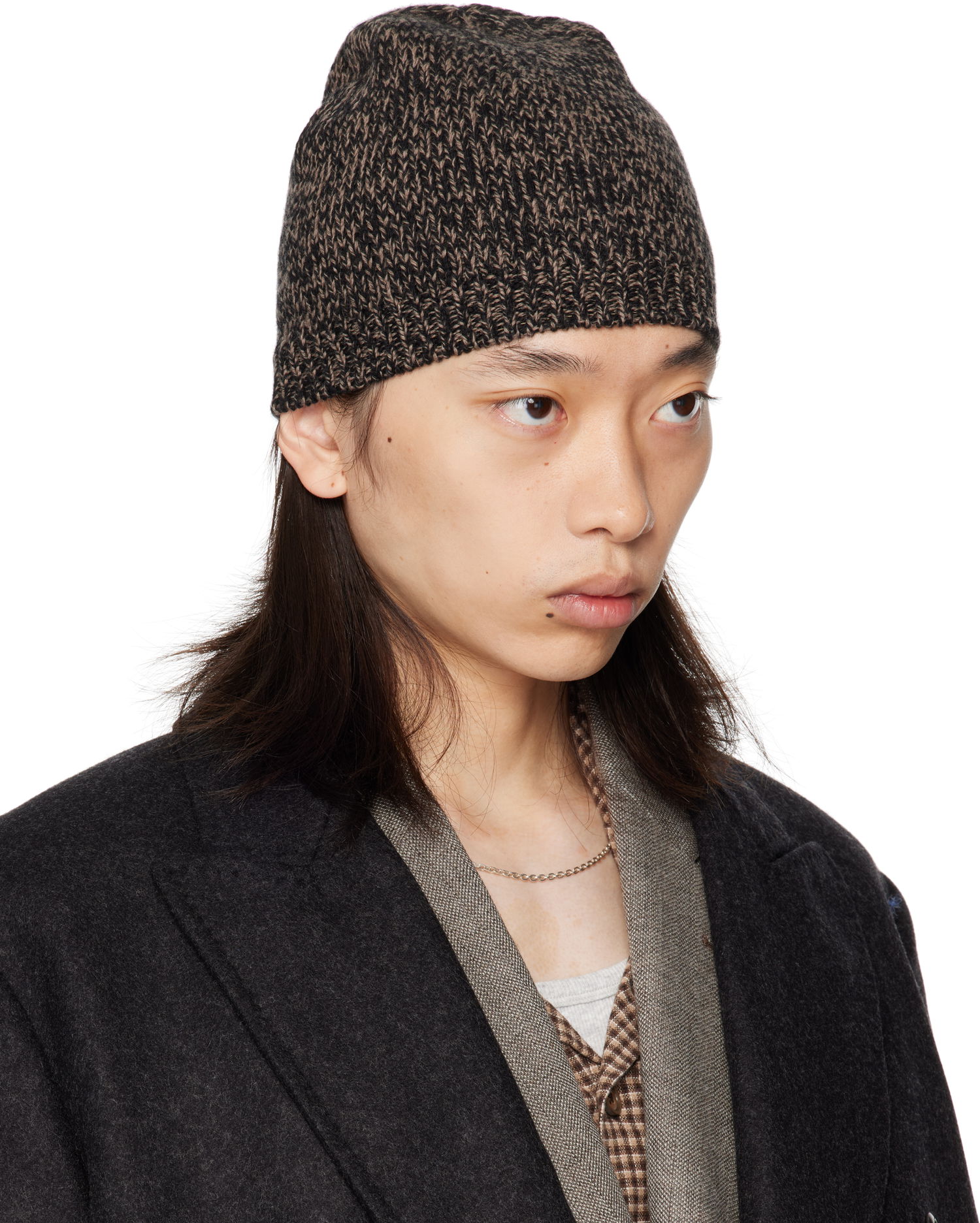 Beanie OUR LEGACY Our Legacy Classic Knit Beanie Rjava | A4258CBT, 1