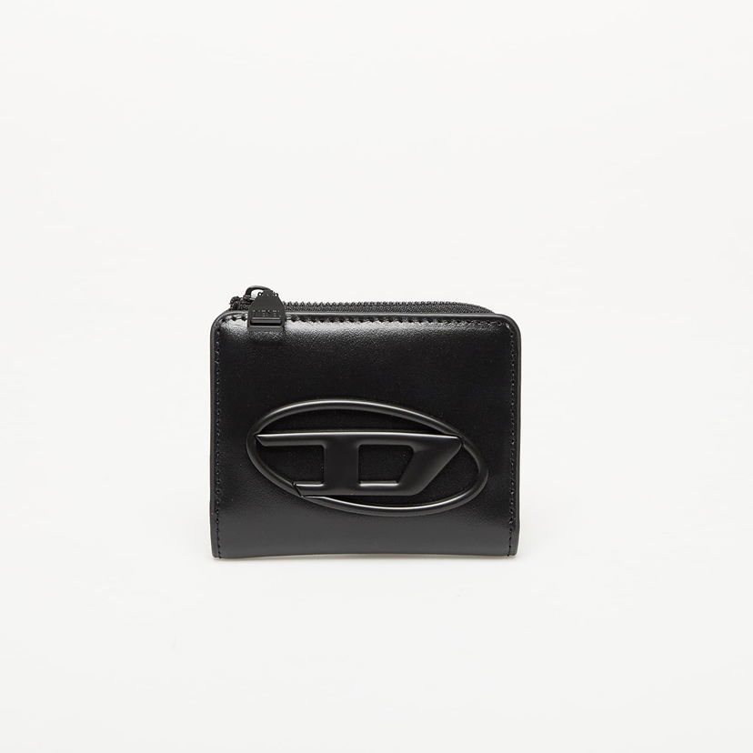 Denarnica Diesel Diesel Holi-D Card Holder Wallet Črna | X10124_PR818 Black