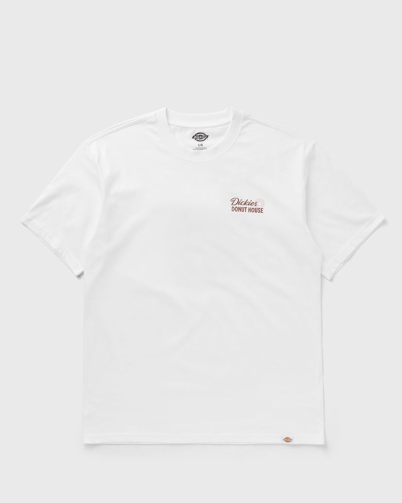 Majica Dickies Donut House T-Shirt Bela | DK0A87QN0WH1