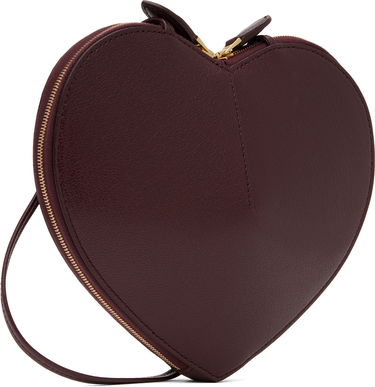 Torbica Alaïa ALAÏA 'Le Coeur' Suede Crossbody Bag Bordo | AA1P003CA577, 2
