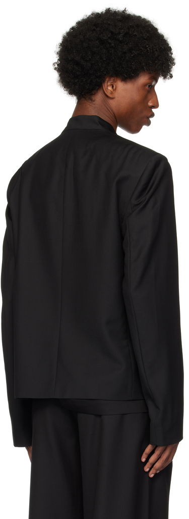 Telovnik HELIOT EMIL Wrap Closure Blazer Črna | AW24_M_04_045_BLK01, 2