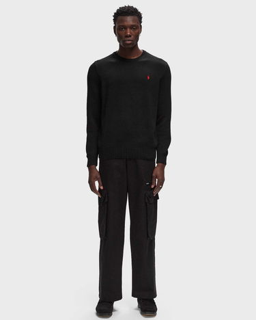 Pulover Polo by Ralph Lauren Ralph Lauren Cotton Shaker Crew Knit Polo Črna | 710810846020, 2