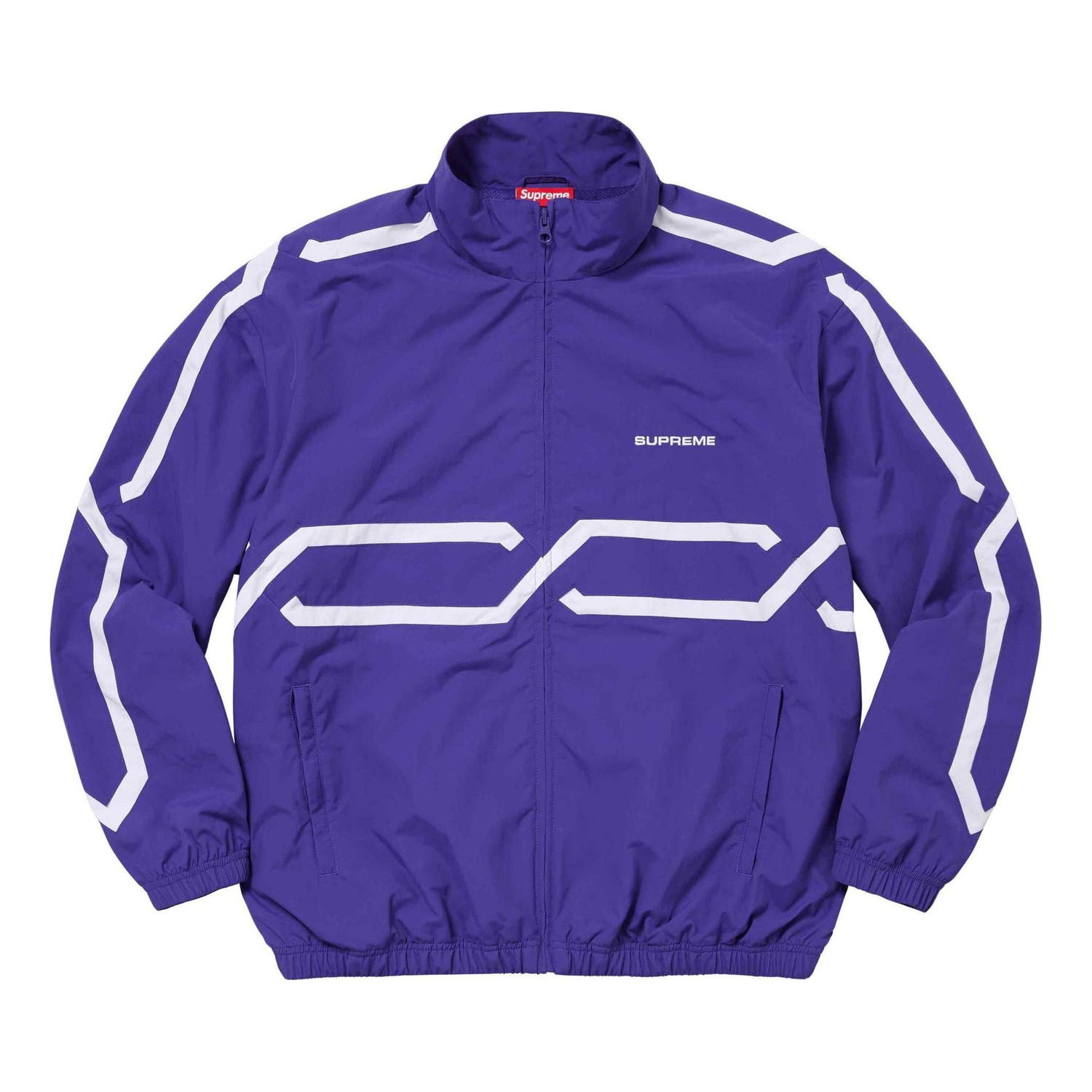 Vetrovka Supreme Inset Link Track Jacket Lila | SUP-SS24-082, 0