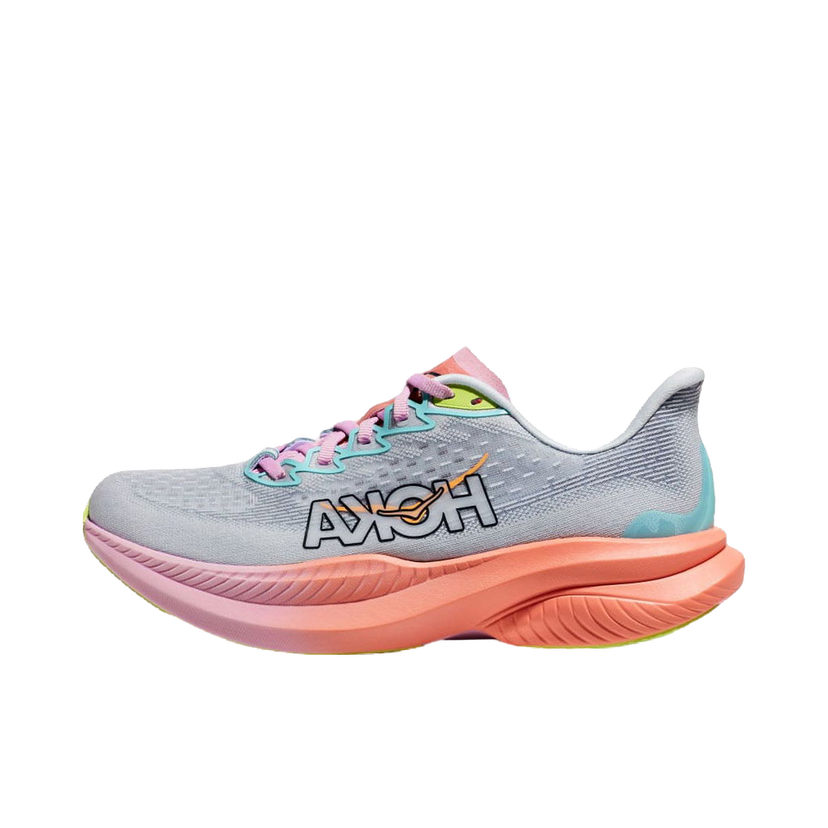 Tek Hoka One One Mach 6 Illusion Dusk (Women's) Siva | 1147810-ISK  .
