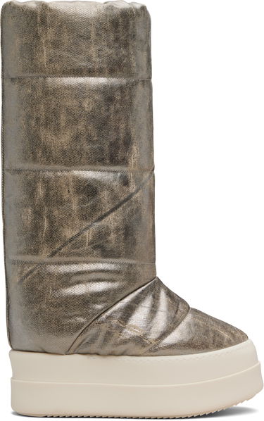 Superge in čevlji Rick Owens DRKSHDW Concordians Mega Bumper Knee High Lunar Boots Kovinski | DS02E7833 DPF, 0