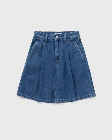 Kratke hlače Carhartt WIP Alta Pleated Denim Shorts Modra | I033345-01.06, 0