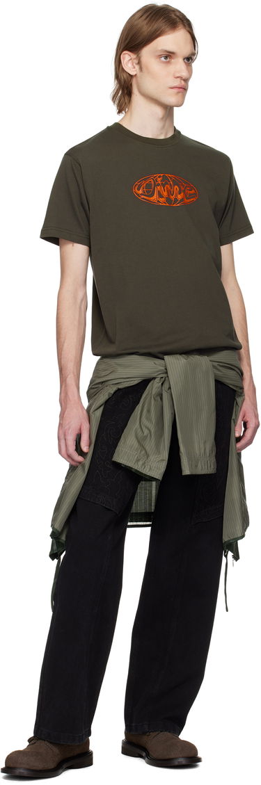 Majica Dime Dime Globe T-Shirt Zelena | DIMESP2561BLK, 3