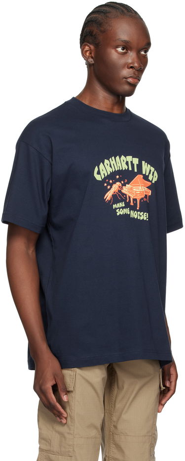 Majica Carhartt WIP Graphic Print Cotton T-Shirt Mornarica | I033666, 1
