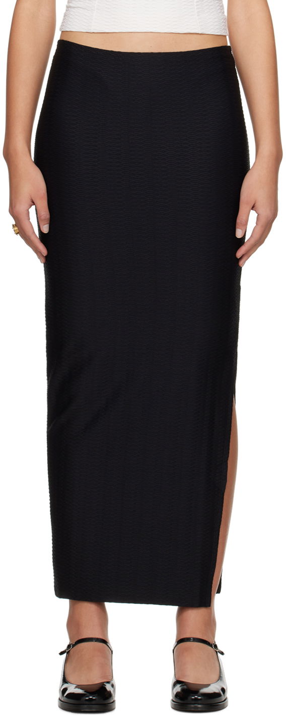 Krila A.P.C. Salome Maxi Skirt Črna | PAAFN-F06408