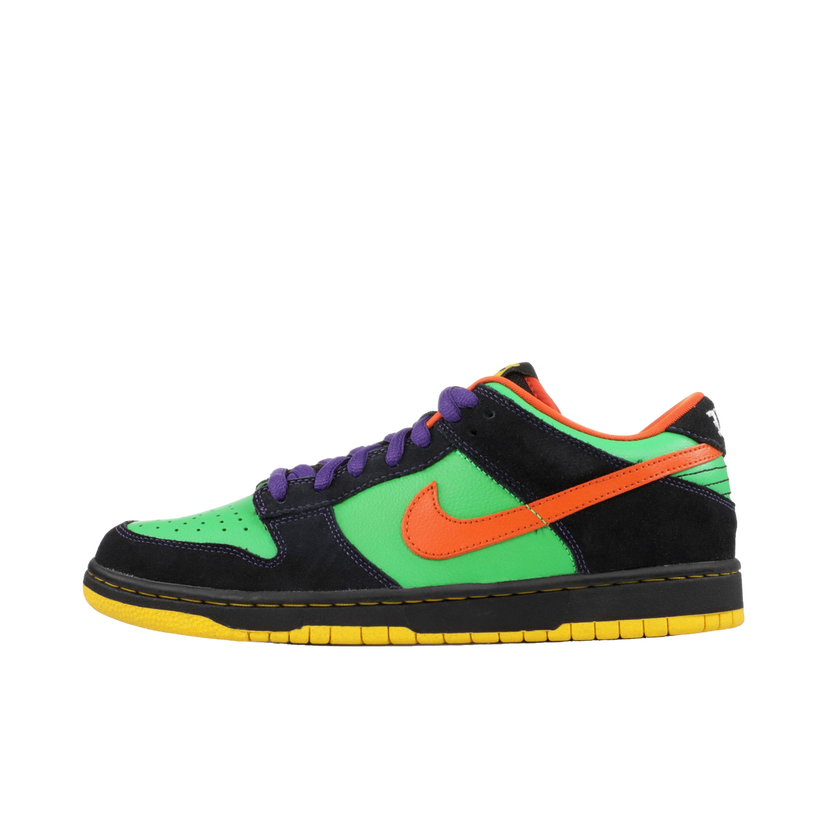 Superge in čevlji Nike SB SB Dunk Low Green Spark Hoop Orange Zelena | 313170-381