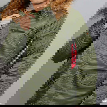 Jakna Alpha Industries Jacket N3B VF 59 olivová M Zelena | 103141 01, 2