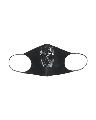 Modni dodatki Off-White Caravaggio Arrow Simple Mask Črna | OMRG003F21FAB003 1009, 2