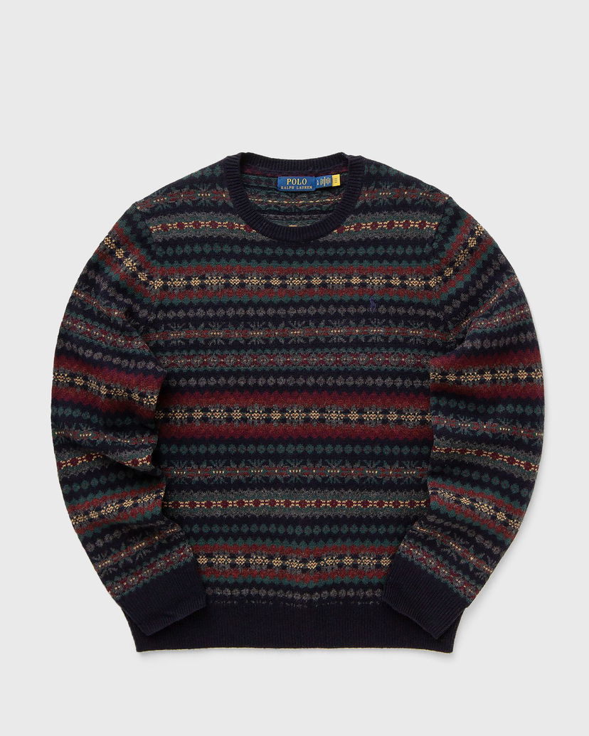 Pleteni pulover Polo by Ralph Lauren Fair Isle Crew Neck Sweater Večbarvna | 710981615001