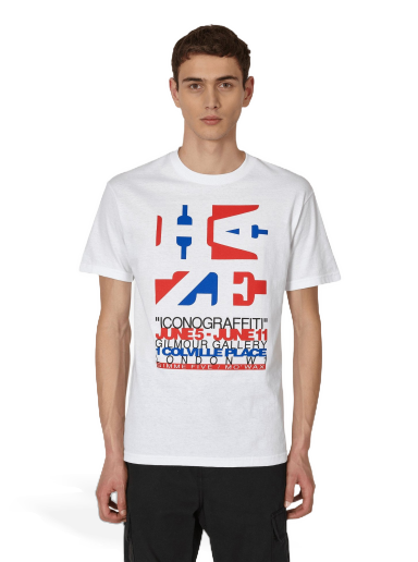Majica Pleasures Gallery T-Shirt Bela | P22U010 WHITE