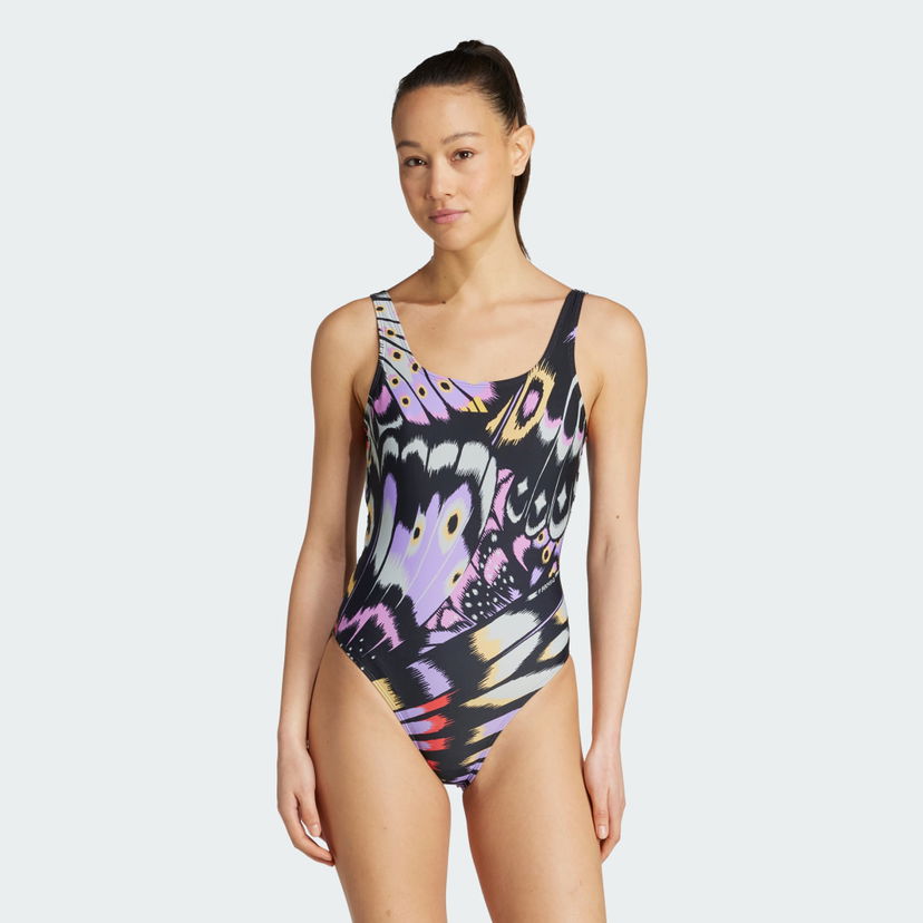 Kopalke adidas Performance adidas x FARM U-Back One-Piece Swimsuit Večbarvna | JM8193