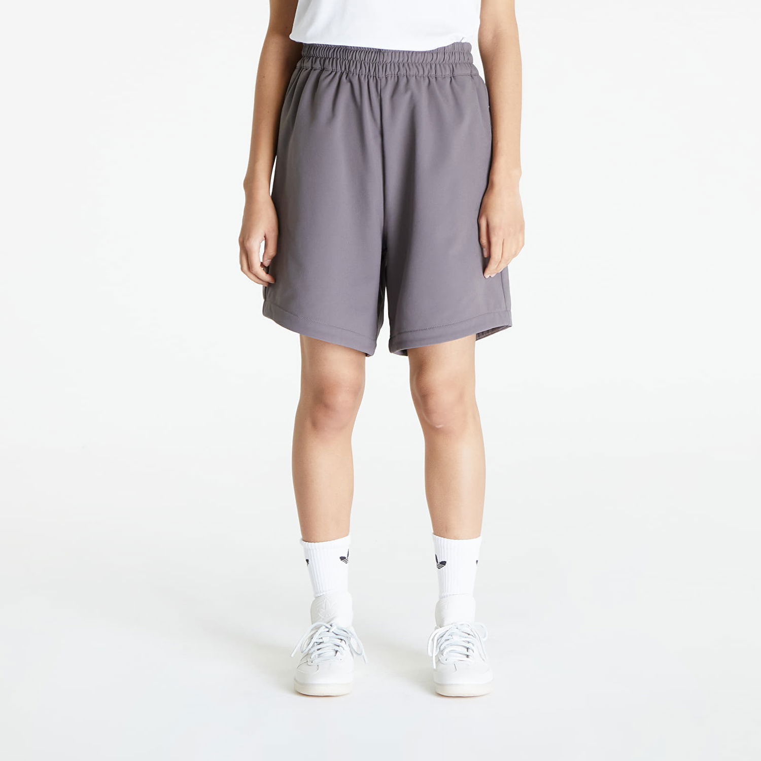 Kratke hlače adidas Originals Adicolor Basketball Short UNISEX Chacoa Siva | IW1628, 0